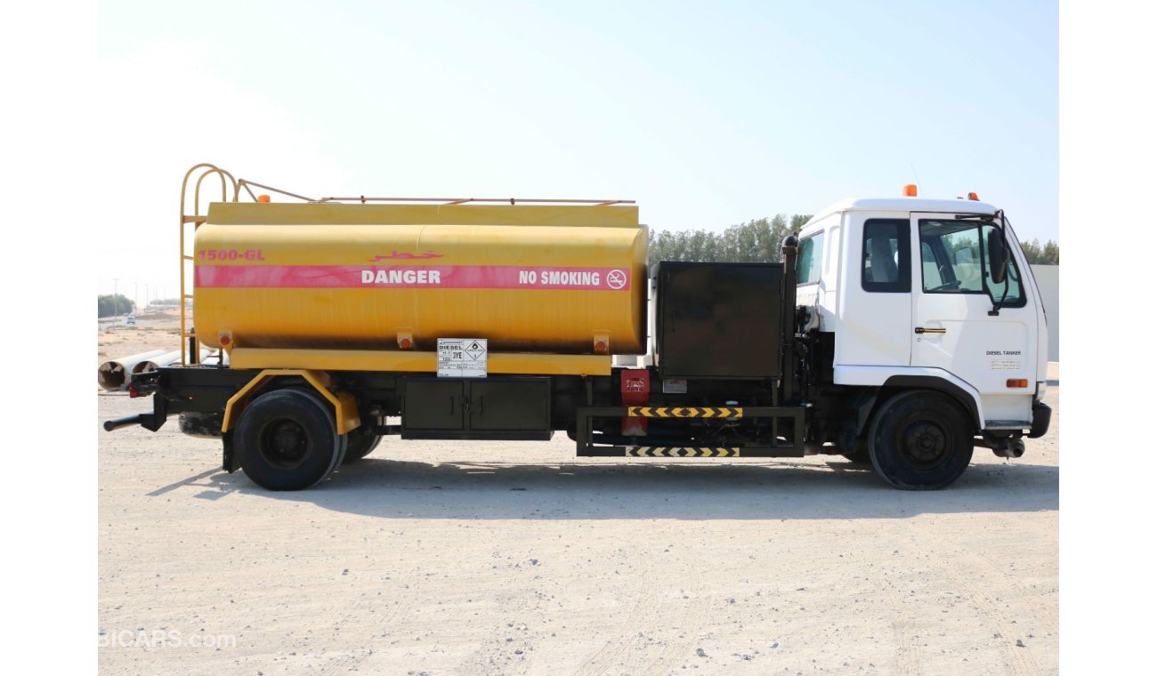 Nissan MK210 2014 - NISSAN UD MK210 DIESEL TANKER 1500 GALLON WITH GCC SPECS EXCELLENT CONDITION - LOW MILEAGE