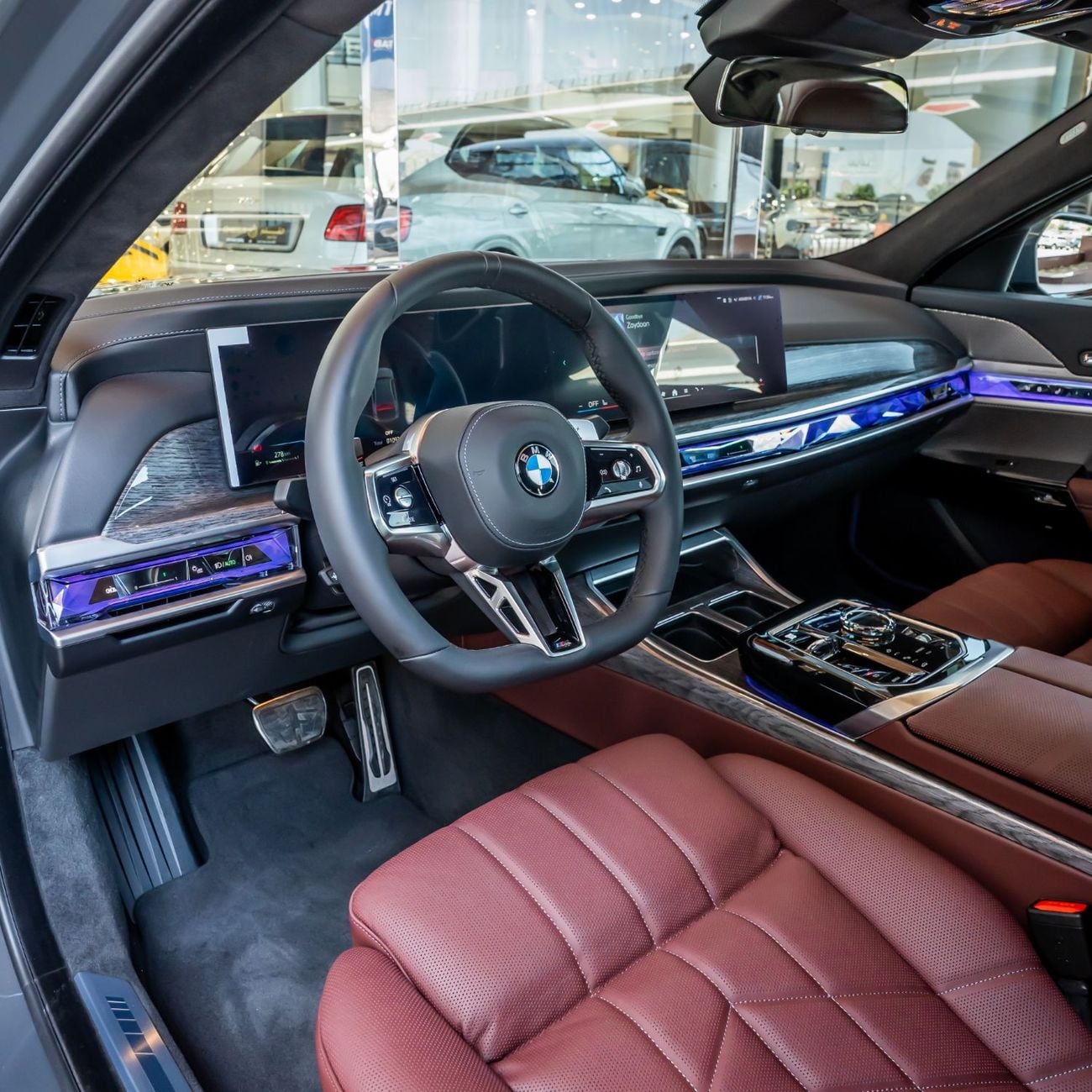 BMW 740i 2026  BMW 740i M SPORT GCC DONE ONLY 1000KM WITH WARRANTY + SERVICE TILL 2031