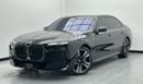 بي أم دبليو 760i 2024 BMW 760i xDrive M-Sport, 2028 BMW Warranty and Service Pack, BMW Service History, GCC