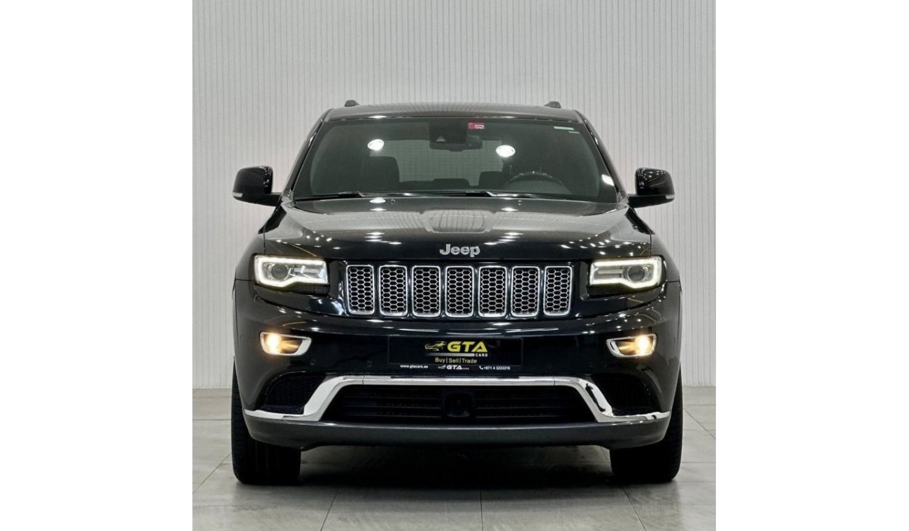 جيب جراند شيروكي ساميت 2015 Jeep Grand Cherooke Summit V8, Jeep Full Service History, Low Kms, GCC