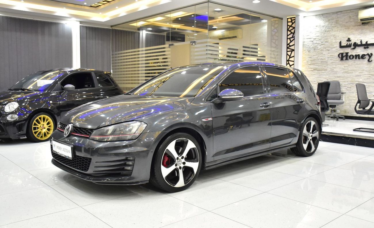 Volkswagen Golf GTI EXCELLENT DEAL for our Volkswagen GTi ( 2016 Model ) in Grey Color GCC Specs