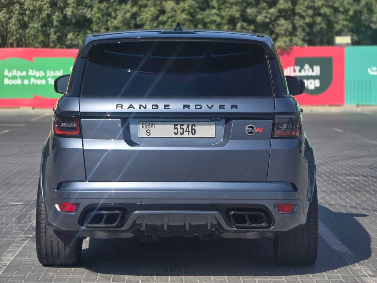 Land Rover Range Rover Sport Supercharged 5.0L RANGE ROVER 2019 US // BODY KIT SVR INSIDE & OUT SIDE // PERFECT CONDITION