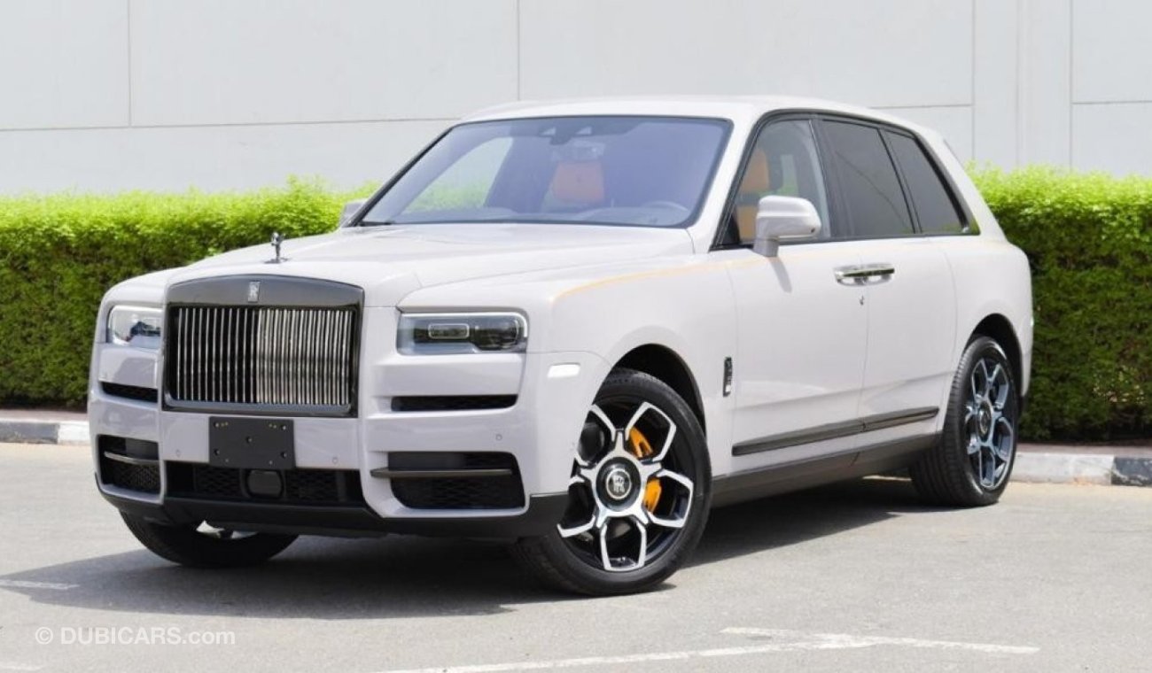 رولز رويس كولينان Cullinan - Rolls-Royce 2022 NARDO GREY/YELLOW BLACK BADGE