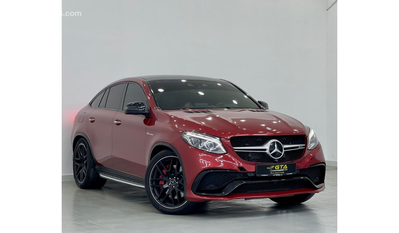 مرسيدس بنز GLE 63 AMG 2016 Mercedes-Benz GLE-63 S Coupe, Full Service History, Warranty, GCC