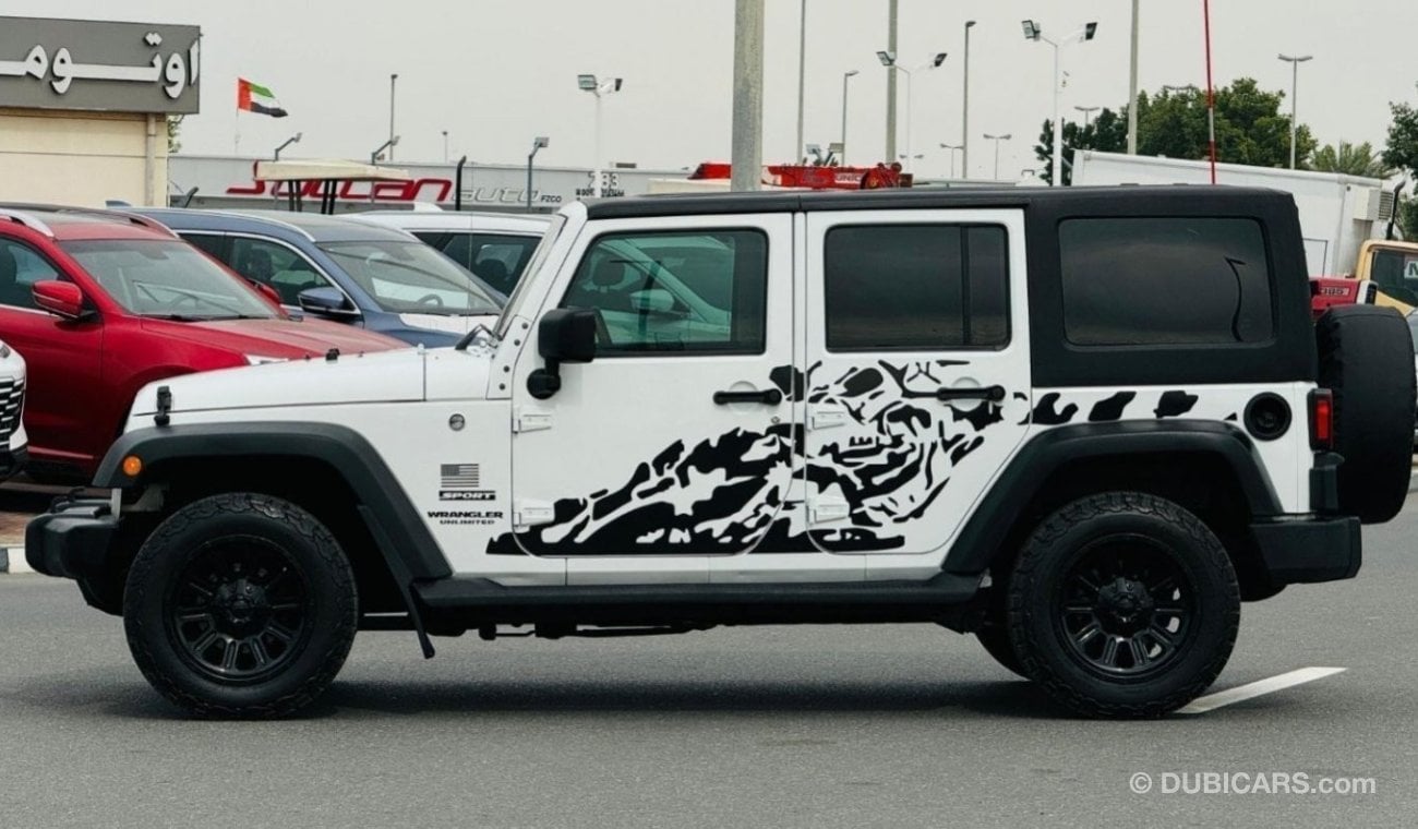 Jeep Wrangler 2017 | RHD | SIDE BODY STICKER | PREMIUM BLACK LEATHER SEATS | EXCELLENT CONDITION