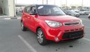 Kia Soul KIA SOUL RED KHALIJE NO PAINT NO ACCIDENT LEATHER FULL OPTION