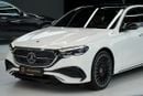 Mercedes-Benz E300 E 300 | GCC 0km | Agency Warranty | AMG Package