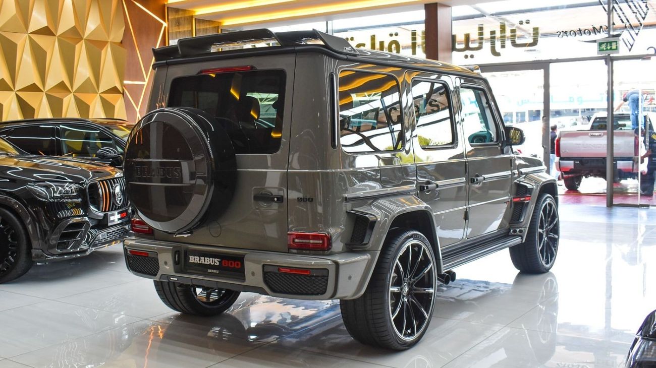 مرسيدس بنز G 63 AMG MERCEDES-BENZ G800 BRABUS 4.0 V8 TWIN TURBO 800HP | BRABUS MIDDLE EAST