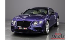 Bentley Continental GT V8S | 2016 | GCC