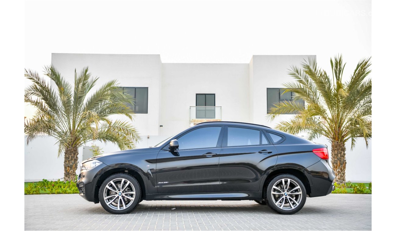 BMW X6M V6 sport agency warranty and service till 2021 - GCC - AED 3,310 Per Month - 0% DP