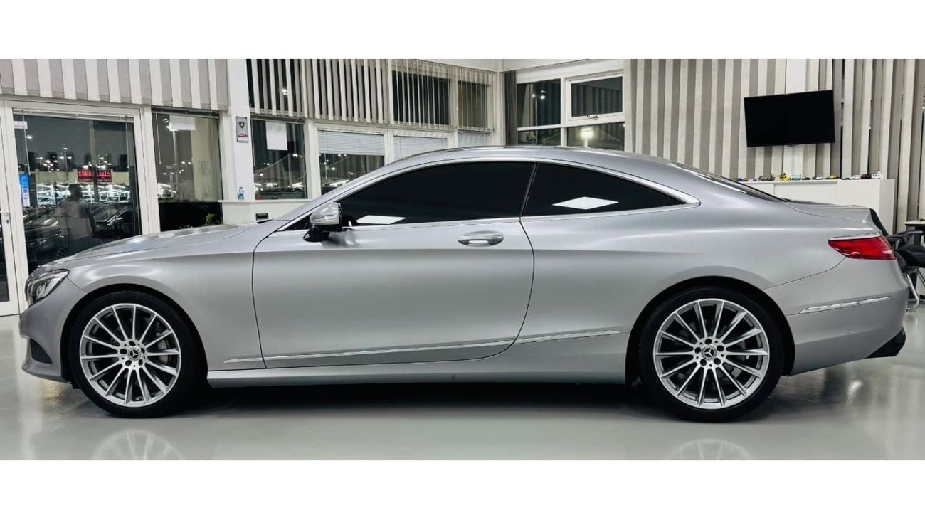 Mercedes-Benz S 500 Coupe GCC .. FSH .. Special Edition .. Original Color .. Brand New Condition