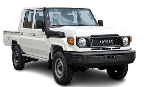 تويوتا لاند كروزر بيك آب TLC79 DC ECTGEN007 - 2026 Toyota Double Cab Pick Up - 4.2L Diesel Manual - White