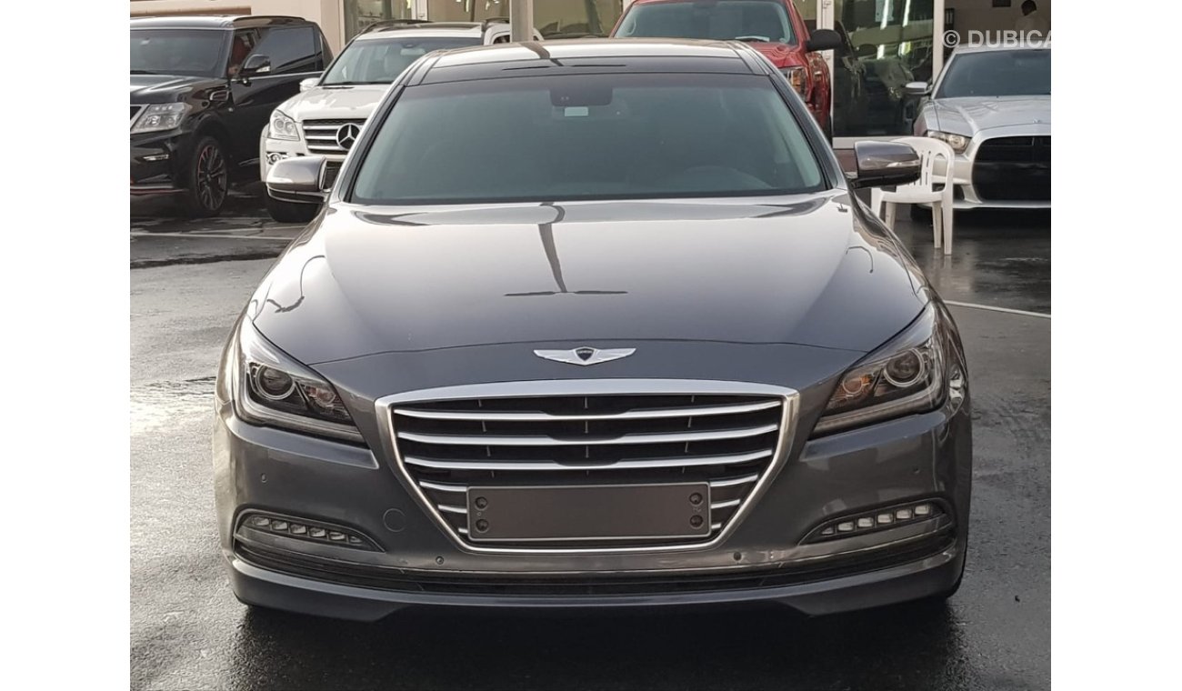 Hyundai Genesis Hyndai gensis model 2015 car prefect condition full service full option