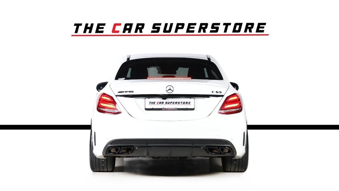مرسيدس بنز C 63 AMG Std 4.0L Sedan 2017-MERCEDES BENZ C63 AMG-FULL SERVICE HISTORY-IMMACULATE CAR