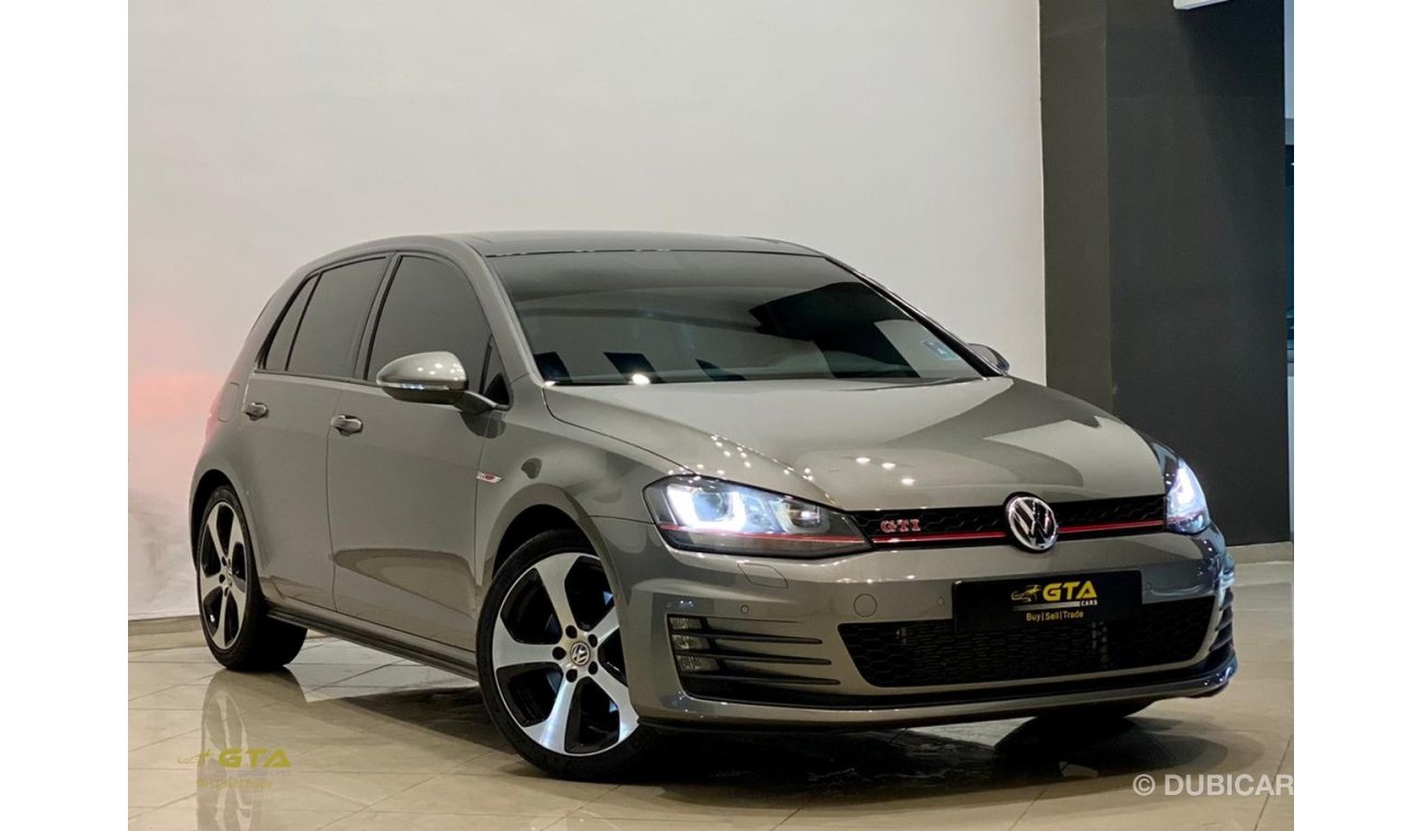 فولكس واجن جولف 2017 Volkswagen Golf GTI, Service History, Warranty, GCC