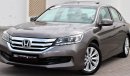 Honda Accord Honda Accord 2016 GCC agency condition without accidents without paint only There is one piece full 