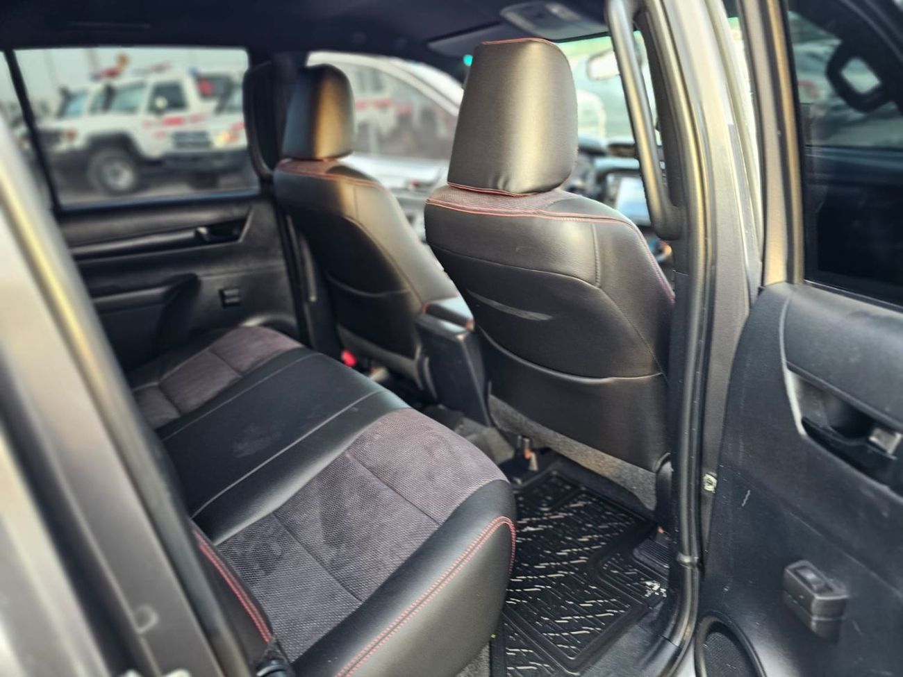 Toyota Hilux Toyota Hilux GR 2021Model 2.7 v4 Engine Fuel.Petrol LHD colour Black Transmission Automatic Interior