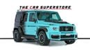 Mercedes-Benz G 63 AMG Std 4.0L Brabus 900 Rocket Kit-Dual Exterior Paint-Tiffany Blue-Full Carbon Fiber kit