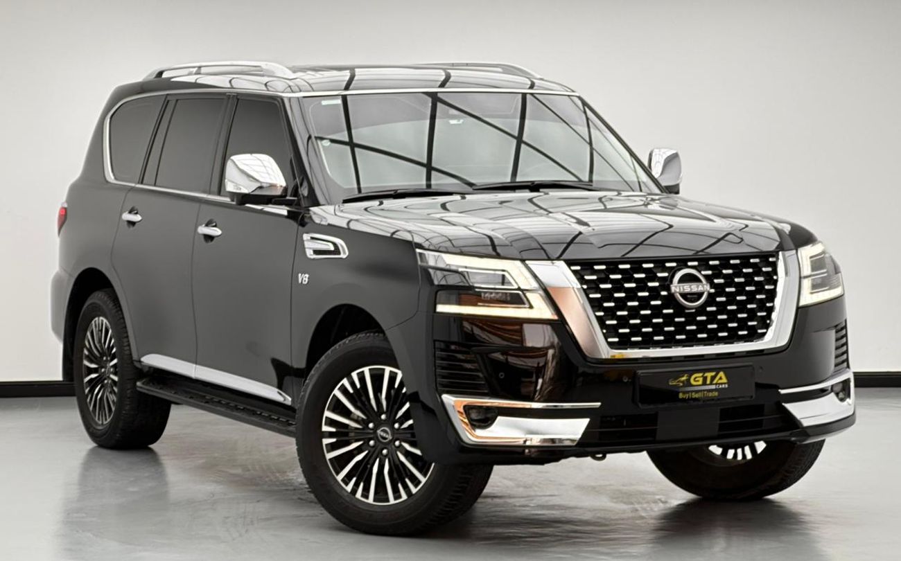 نيسان باترول 2024 Nissan Patrol LE Platinum, 10/2029 Nissan Warranty, 10/2027 Nissan Service Contract, Nissan Ful