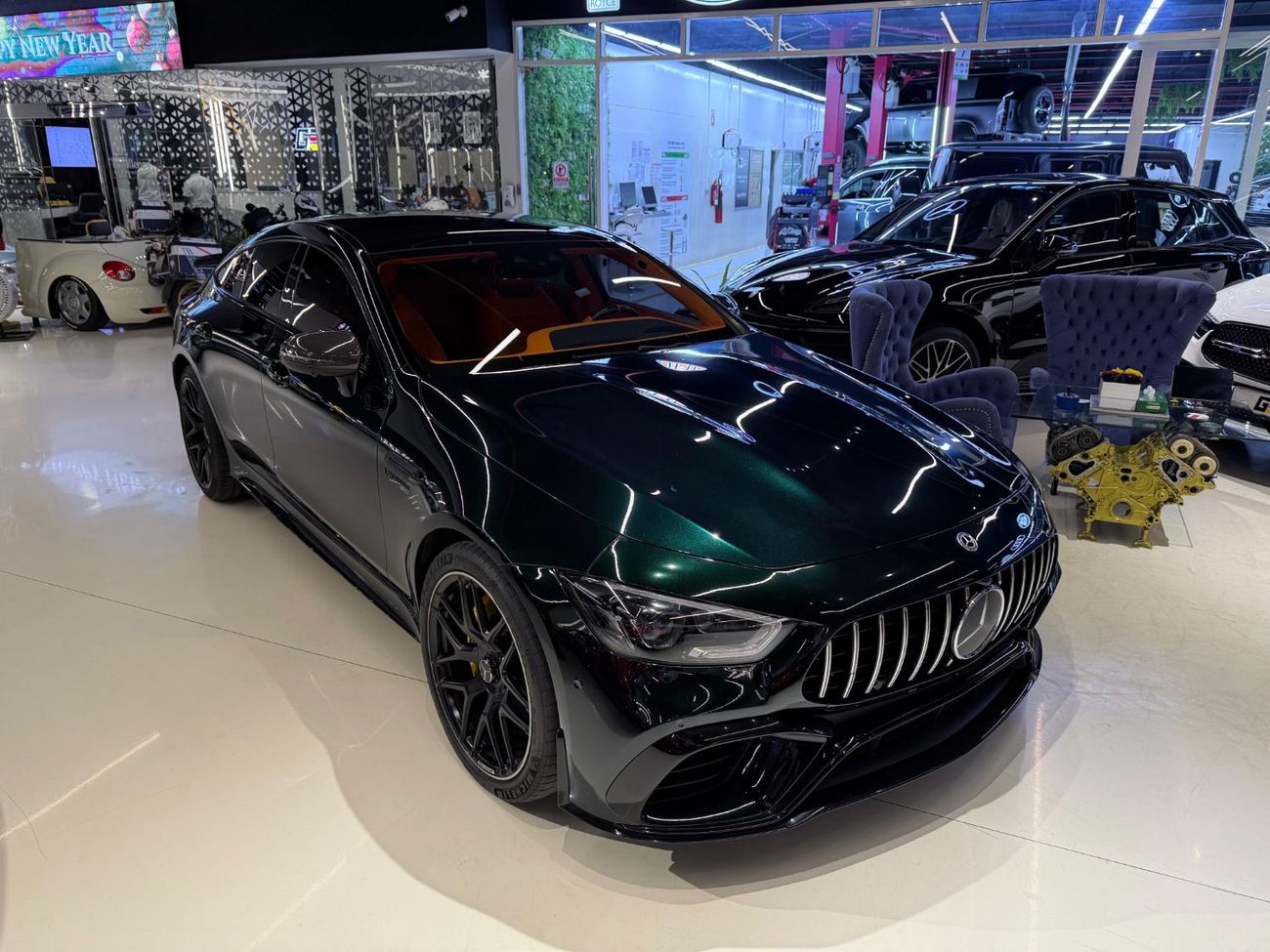 مرسيدس بنز GT 63 S 2020 Mercedes‑AMG GT63 S 4MATIC+ – GCC – 78,000 km - Gargash Service history
