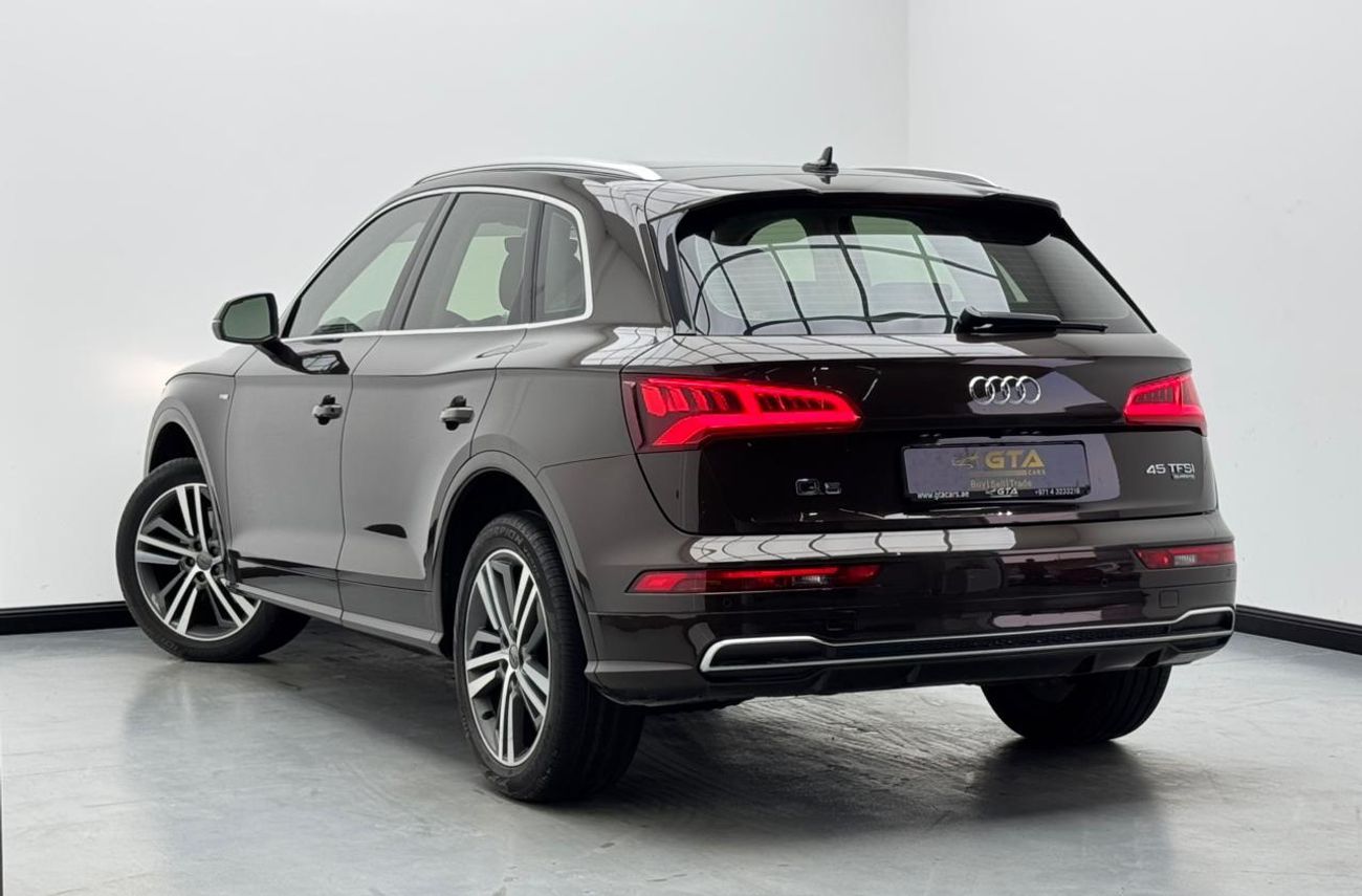 أودي Q5 45 TFSI Quattro S Line 2.0L (252 HP) 2018 AUDI Q5 S-Line 45TFSI Quattro, Warranty, Full Service Hist