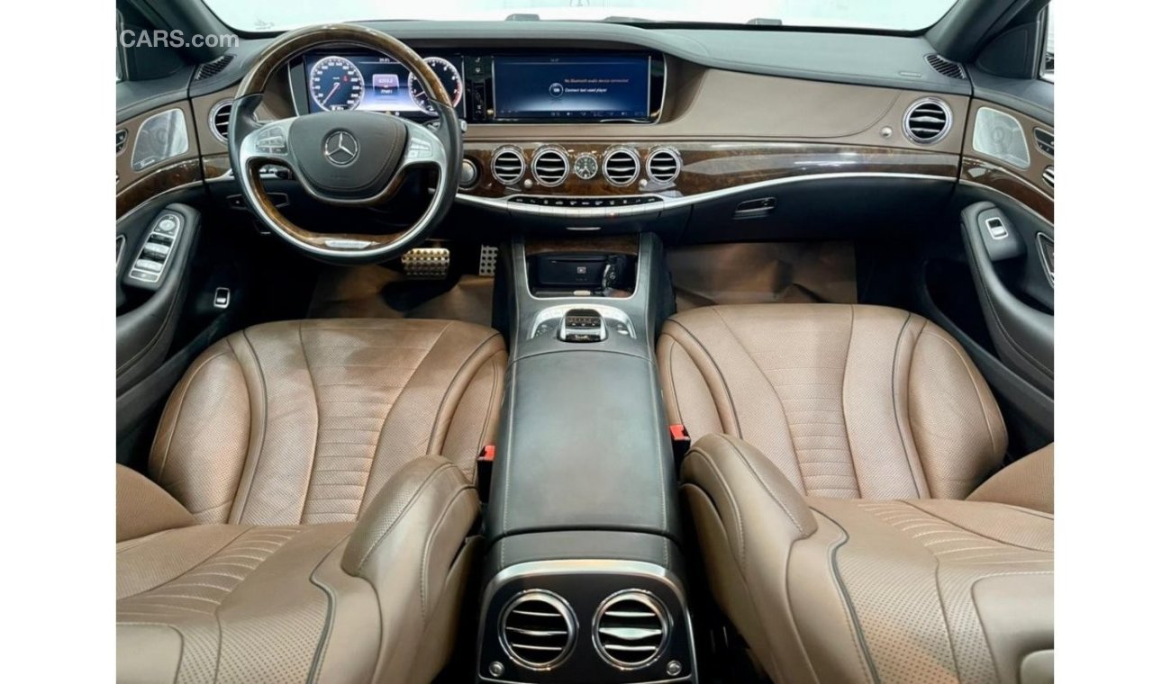 مرسيدس بنز S 500 AMG 2015 Mercedes-Benz S500 (6 Buttons ), Full Service History, Warranty, Low Kms, GCC