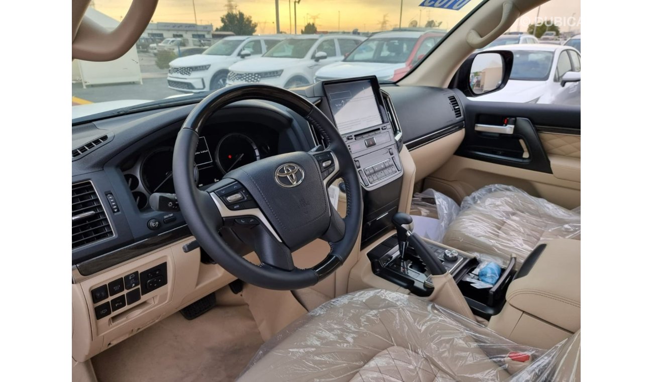 تويوتا لاند كروزر Toyota LandCruiser GXR GT 4.6L Full Option with Rear mutlimedia Color Black Model 2021