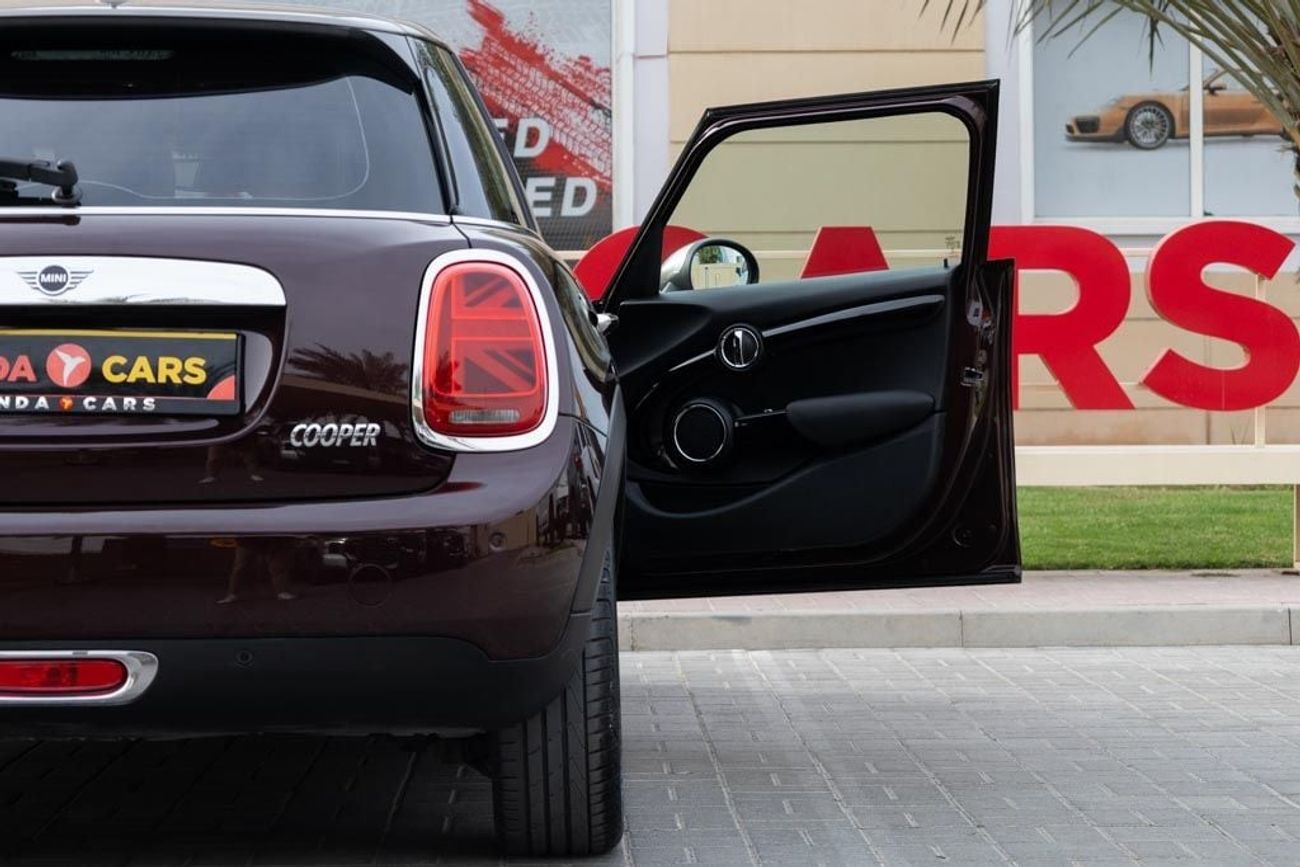 Mini Cooper Std 1.5L (4 Seater) MINI Cooper Burgundy Edition (1 of 20) Lowest Mileage 2019 GCC under Warranty wi