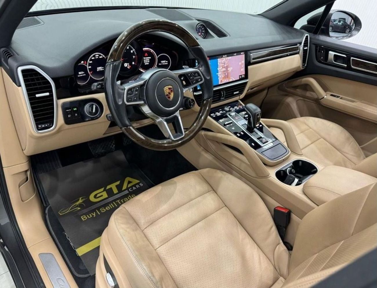 بورش كايان Std 3.0L (340 HP) 2019 Porsche Cayenne, 2025 Porsche Warranty, Sport Chrono Package, GCC