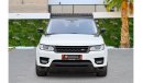 Land Rover Range Rover Sport Supercharged | 3,800 P.M (4 Years)⁣ | 0% Downpayment | Amazing Condition!