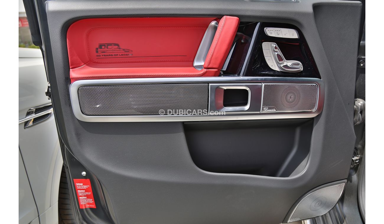 Mercedes-Benz G 63 AMG 2020 with (40 Years of G-Class)