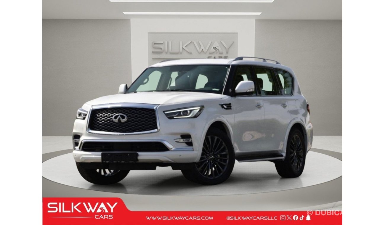 إنفينيتي QX80 إنفينيتي 2022 بلاك إديشن 8: رفاهية مُحمّلة بالكامل في سيلك واي كارز!