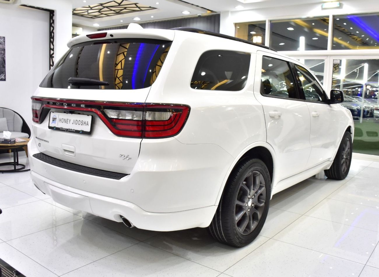 دودج دورانجو EXCELLENT DEAL for our Dodge Durango RT V8 ( 2018 Model ) in White Color GCC Specs
