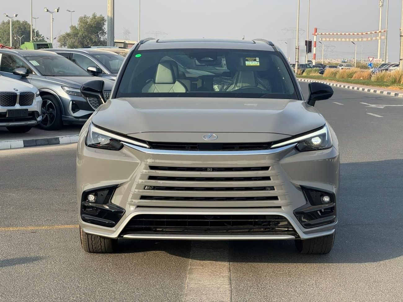 Lexus TX 500h 2025 Lexus TX 500H 2.4L Turbo In-Line Hybrid F Sport 3,  Nardo Grey/Black, Canadian Spec