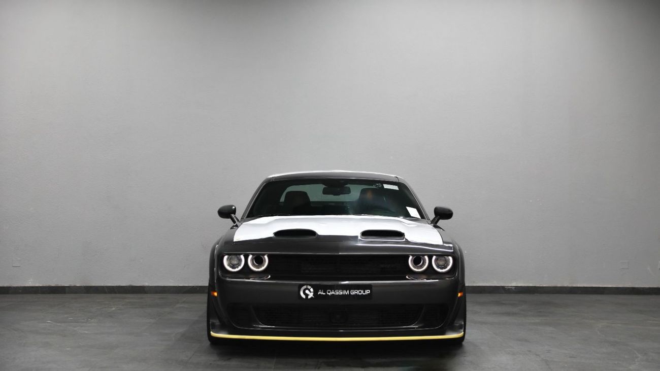 Dodge Challenger SRT Hellcat 6.2L (707 HP) | Brand New | Clean Title | 3 Years Warranty | AED7,600 monthly with 0% Do