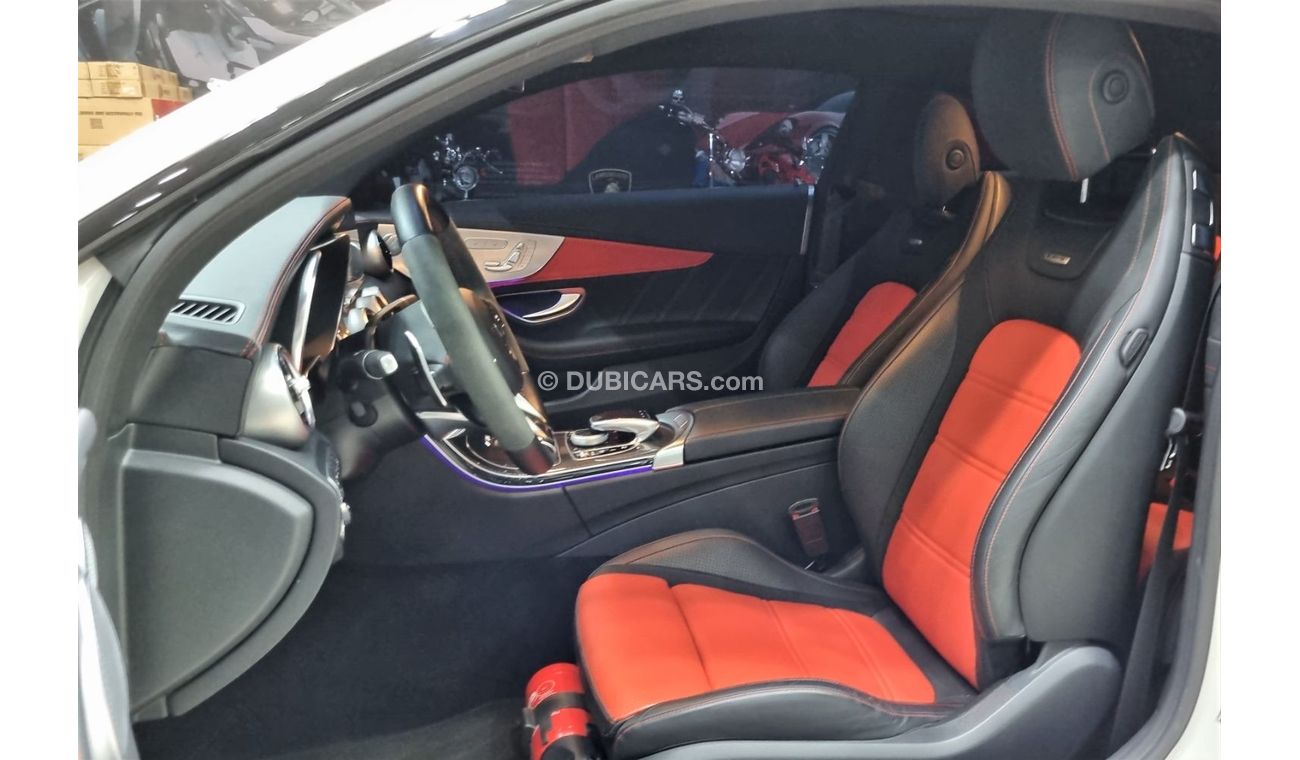 Mercedes-Benz C 63 Coupe MERCEDES C63S GCC 2019 FULL SERVICE HISTORY FROM GARGASH UNDER WARRANTY TILL 2024 FOR 349K AED
