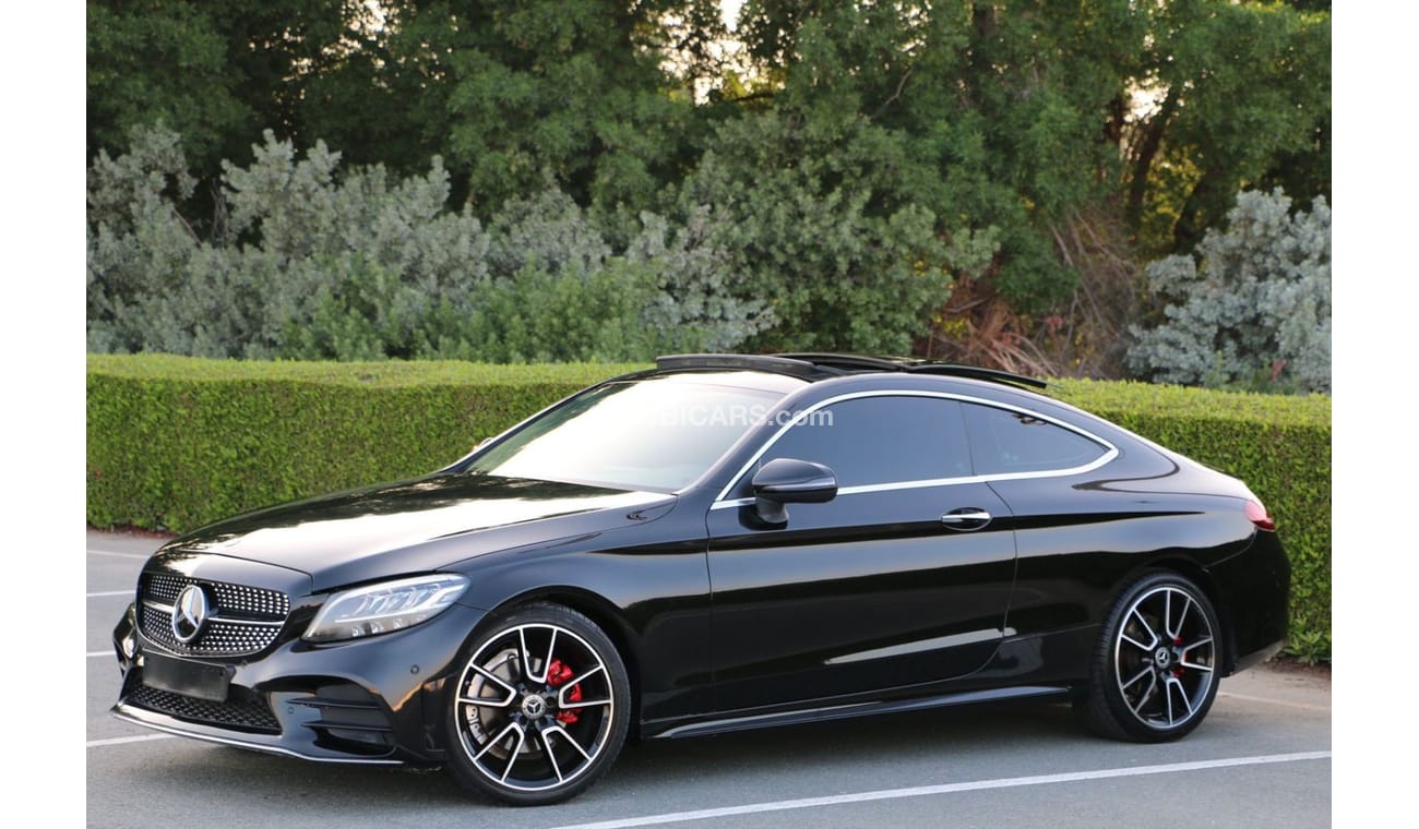 Mercedes-Benz C 200 Coupe Mercedes Benz AMG C200 cuop 2021 GCC FULL OPTION under warranty FULL service history