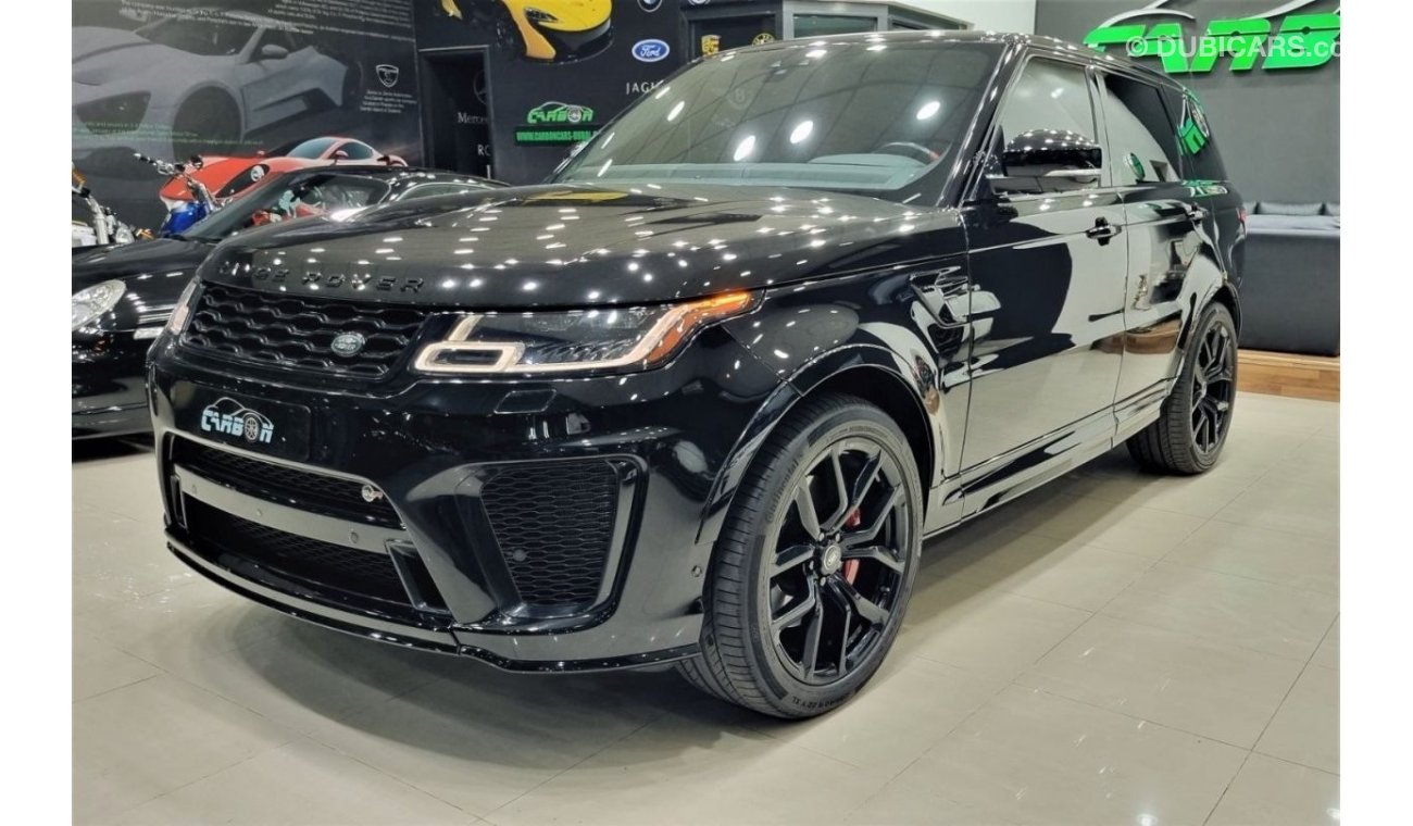 لاند روفر رانج روفر سبورت أس في آر RANGE ROVER SPORT SVR 575HP 2019 IN BEAUTIFUL CONDITION FOR 395K AED