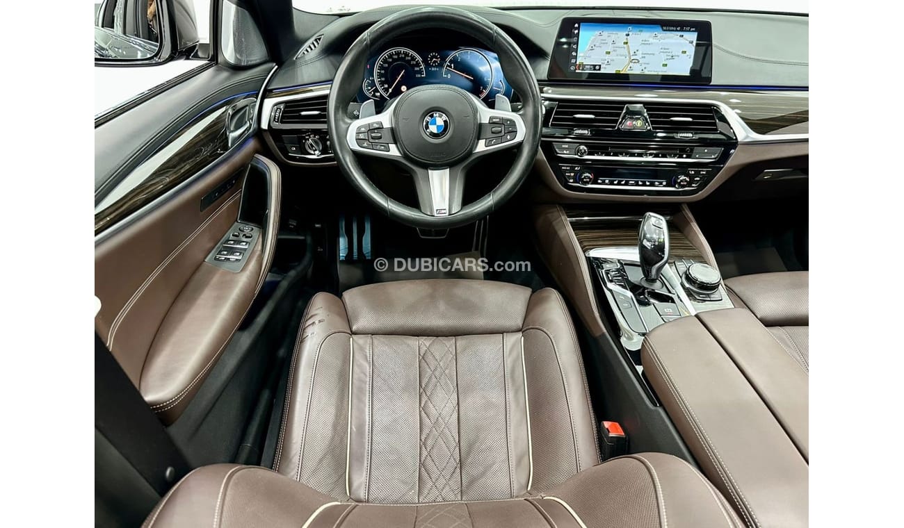 BMW 550i 2018 BMW 550i xDrive M Sport, Sep 2024 BMW Warranty + Service Package, Fully Loaded, GCC