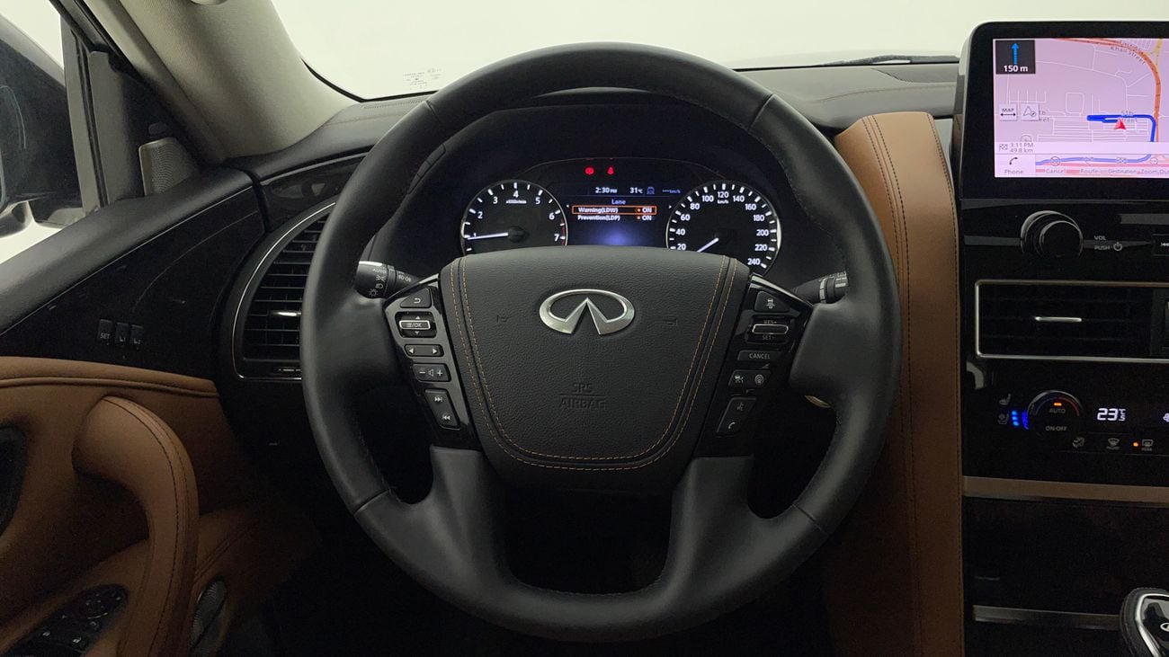 إنفينيتي QX80 LUXE SENSORY PRO ACTIVE 5.6 | بدون دفعة مقدمة | اختبار القيادة في المنزل