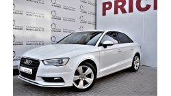 Audi A3 1.4 TFSI AT 2016 GCC DEALER WARRANTY