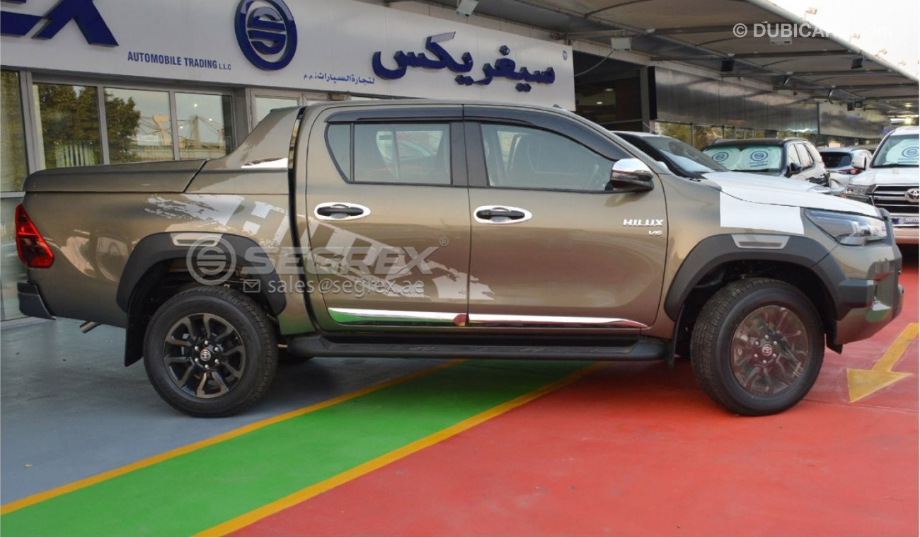 تويوتا هيلوكس 2021 MODEL 4.0 & 2.8 ADVENTURE WITH ADDITIONAL ACCESSORIES AVAILABLE IN COLORS