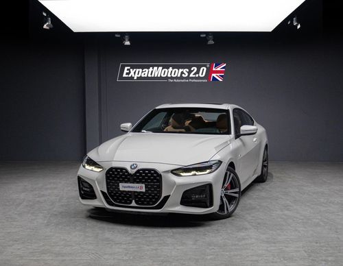 BMW 430i M Sport 2.0L M-Sport 258 BHP • Agency Warranty + Service Contract 2026 • GCC