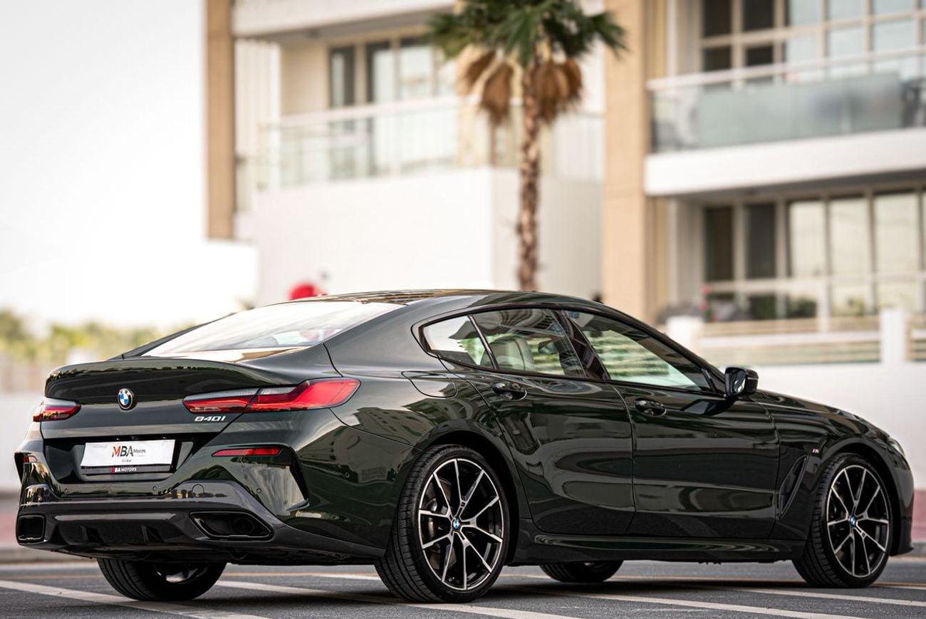 بي أم دبليو 840i GCC UNDER WARRANTY AGMC 2027