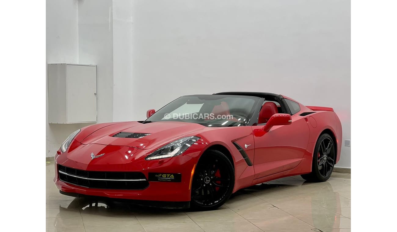 Chevrolet Corvette 2015 Chevrolet Corvette Stingray Z51 3LT, Full Service History, Warranty, GCC