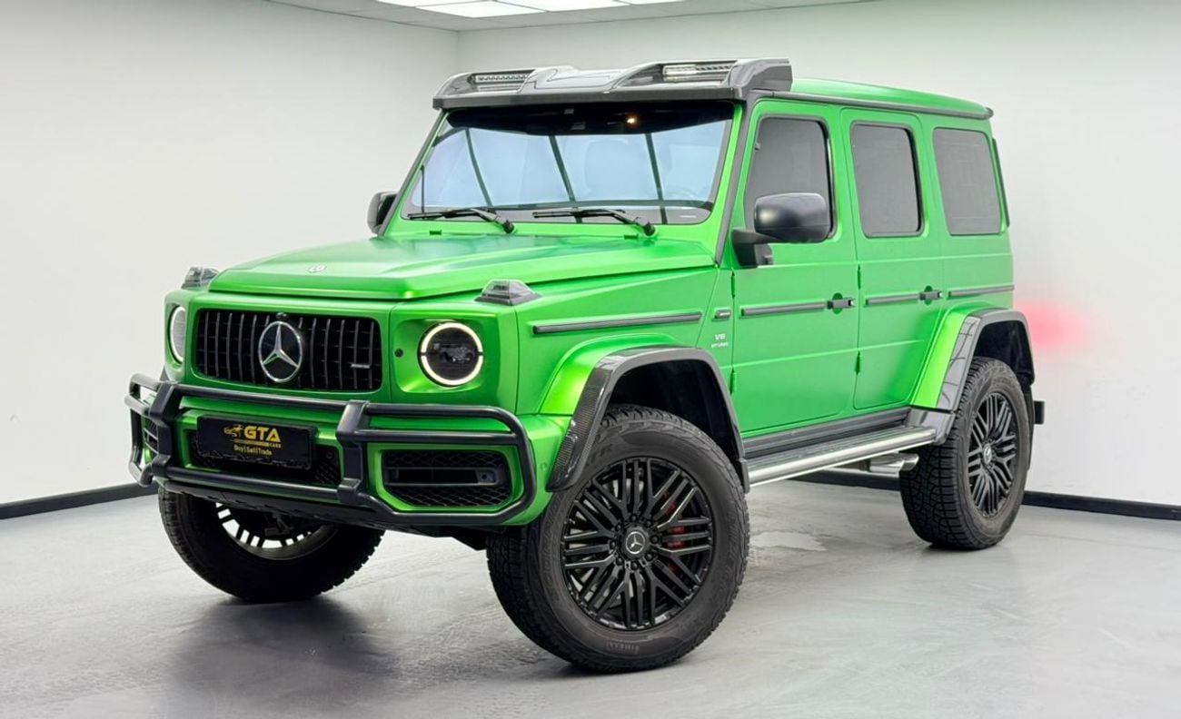 مرسيدس بنز G 63 AMG 4X4² 2022 Mercedes Benz G63 4x4², 2028 MB Warranty, 2026 MB Service Pack, Very Low Km, GCC