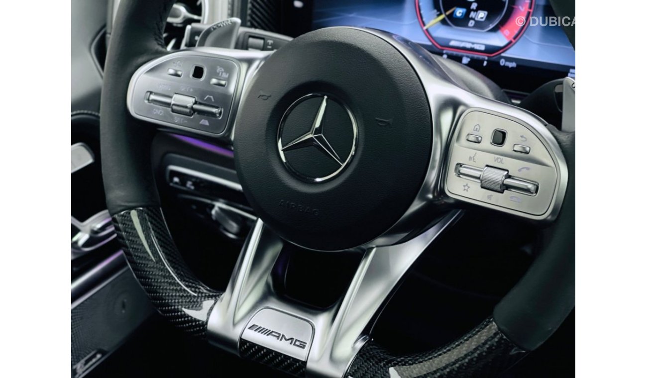 Mercedes-Benz G 63 AMG ///AMG G63 + CARBON + FULL SCREEN / GCC / 2019 / DEALER WARRANTY VALID UNTIL 04/05/2024 / 9,891 DHS