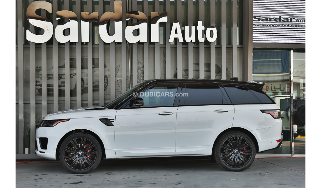 Land Rover Range Rover Sport V6  2019 / Available in white/red