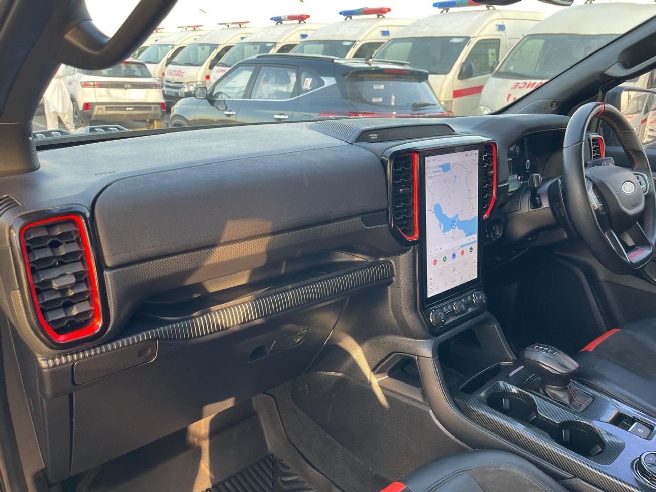 Ford Ranger Raptor Ford Ranger Raptor 2024 Model 3.0L v6 petrol Engine Colour Black push start Transmission Automatic I