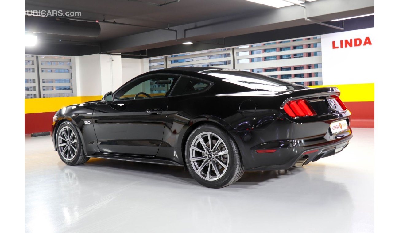 Ford Mustang Ford Mustang GT 5.0 2015 GCC under Agency Warranty with Flexible Down-Payment.